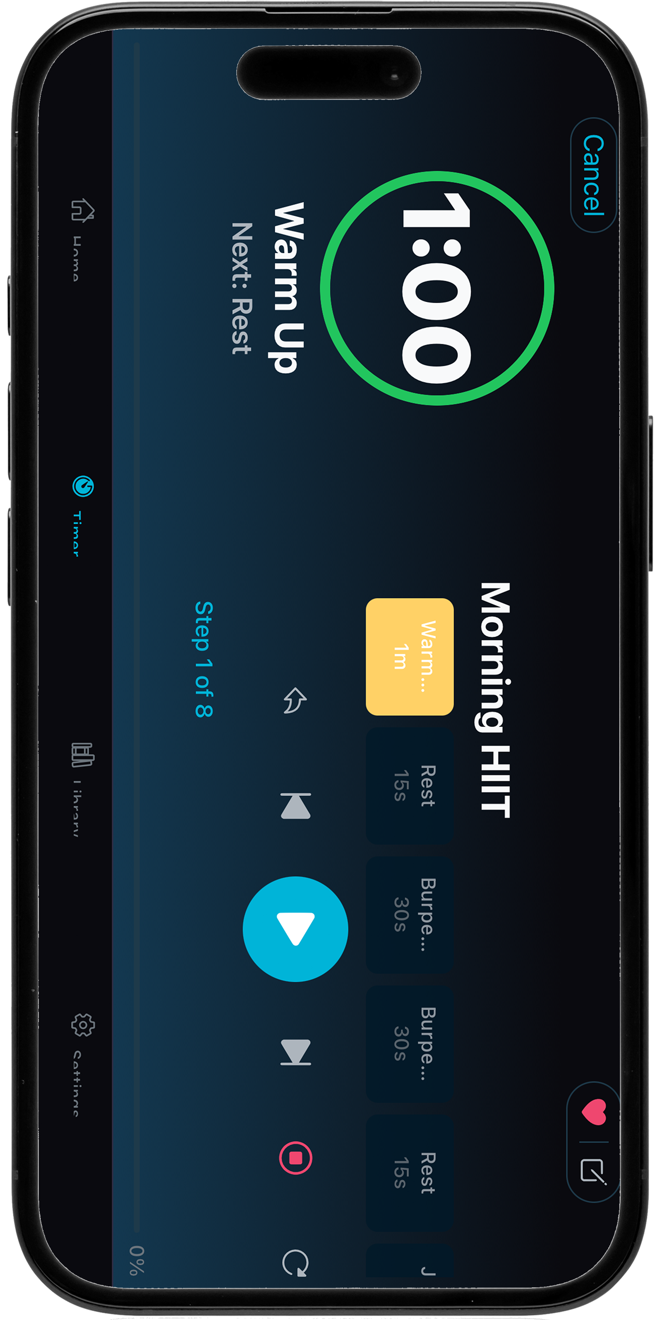 Landscape mode screenshot